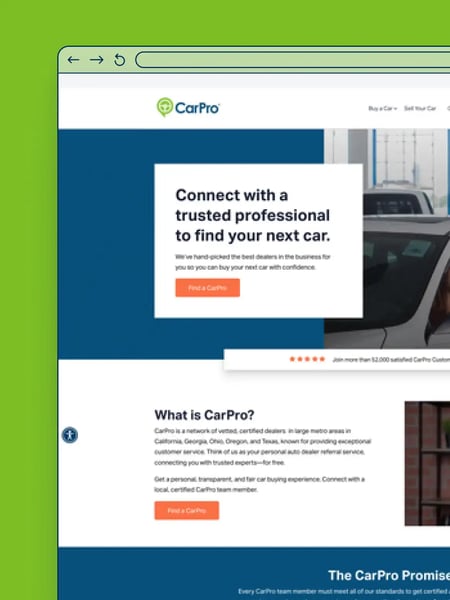 CarPro USA Website Screenshot