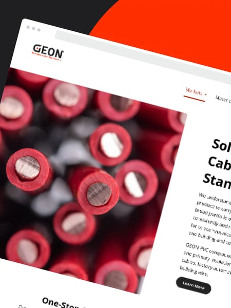 GEON Website Screenshot