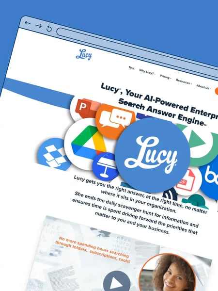 Lucy (Equals 3) Website Screenshot