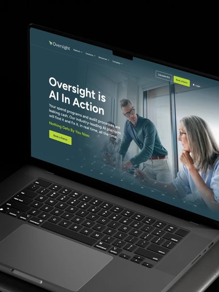 Oversight Website Screenshot
